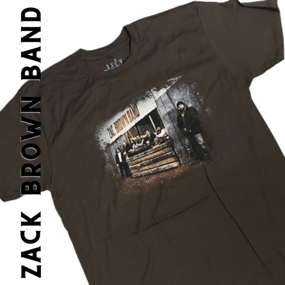 Zack Brown Band Other - Zack Brown Band Short Sleeve Graphic Tour T Shirt